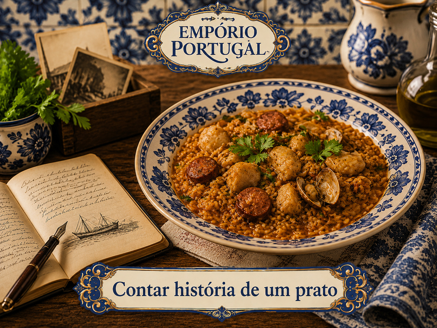 Enviar receita — mesa familiar, memória e tradição portuguesa