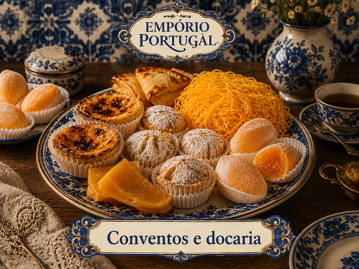 Conventos e doçaria — ovos, açúcar e amêndoas na mesa portuguesa