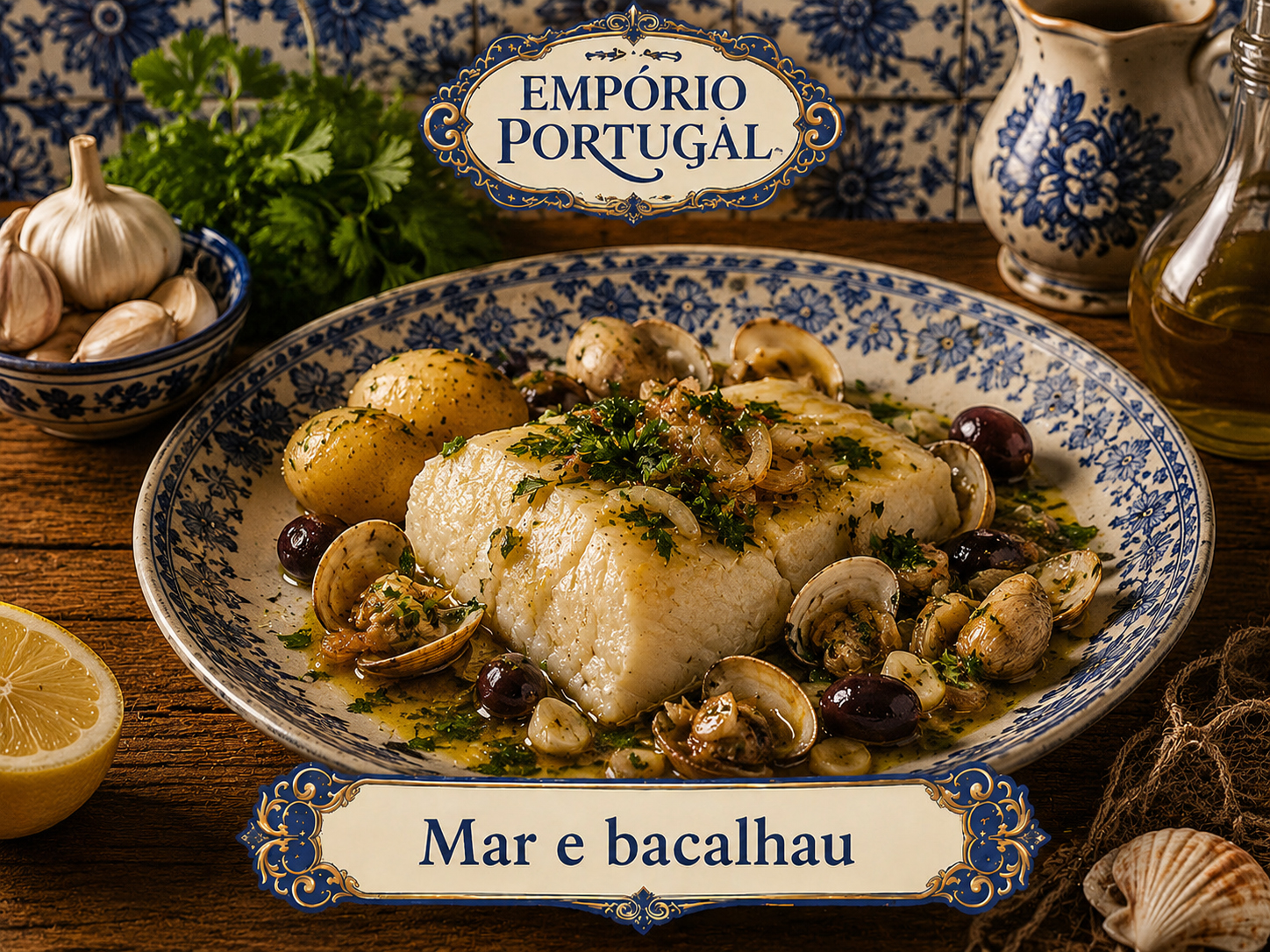 Mar e bacalhau — peixes, conservas e mesa atlântica portuguesa