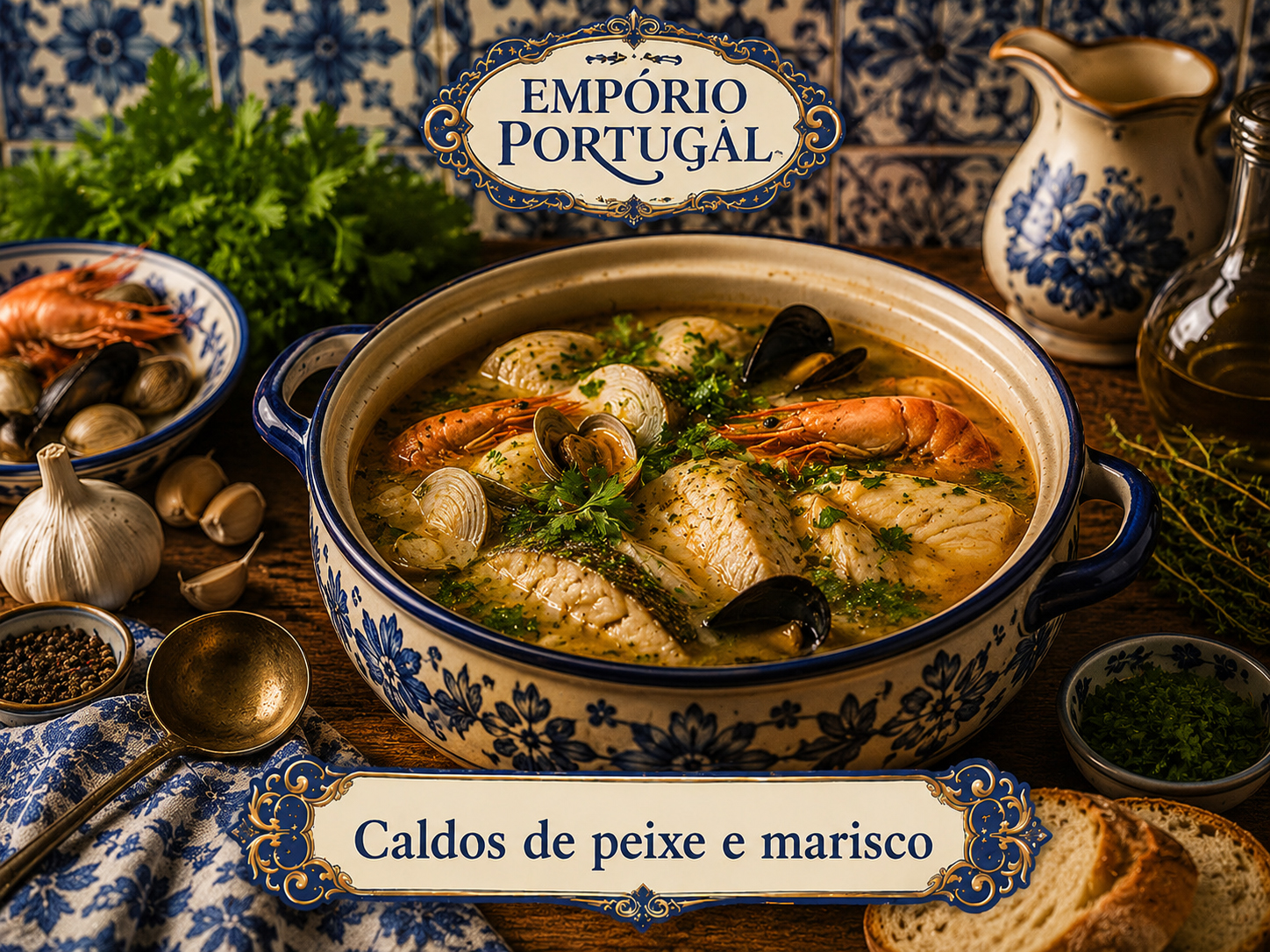 Foto do guia Caldos de peixe e marisco - cozinha portuguesa tradicional