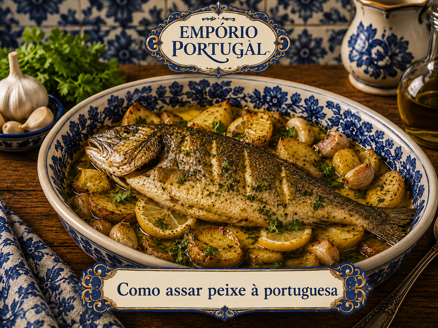 Foto do guia Como assar peixe à portuguesa - cozinha portuguesa tradicional