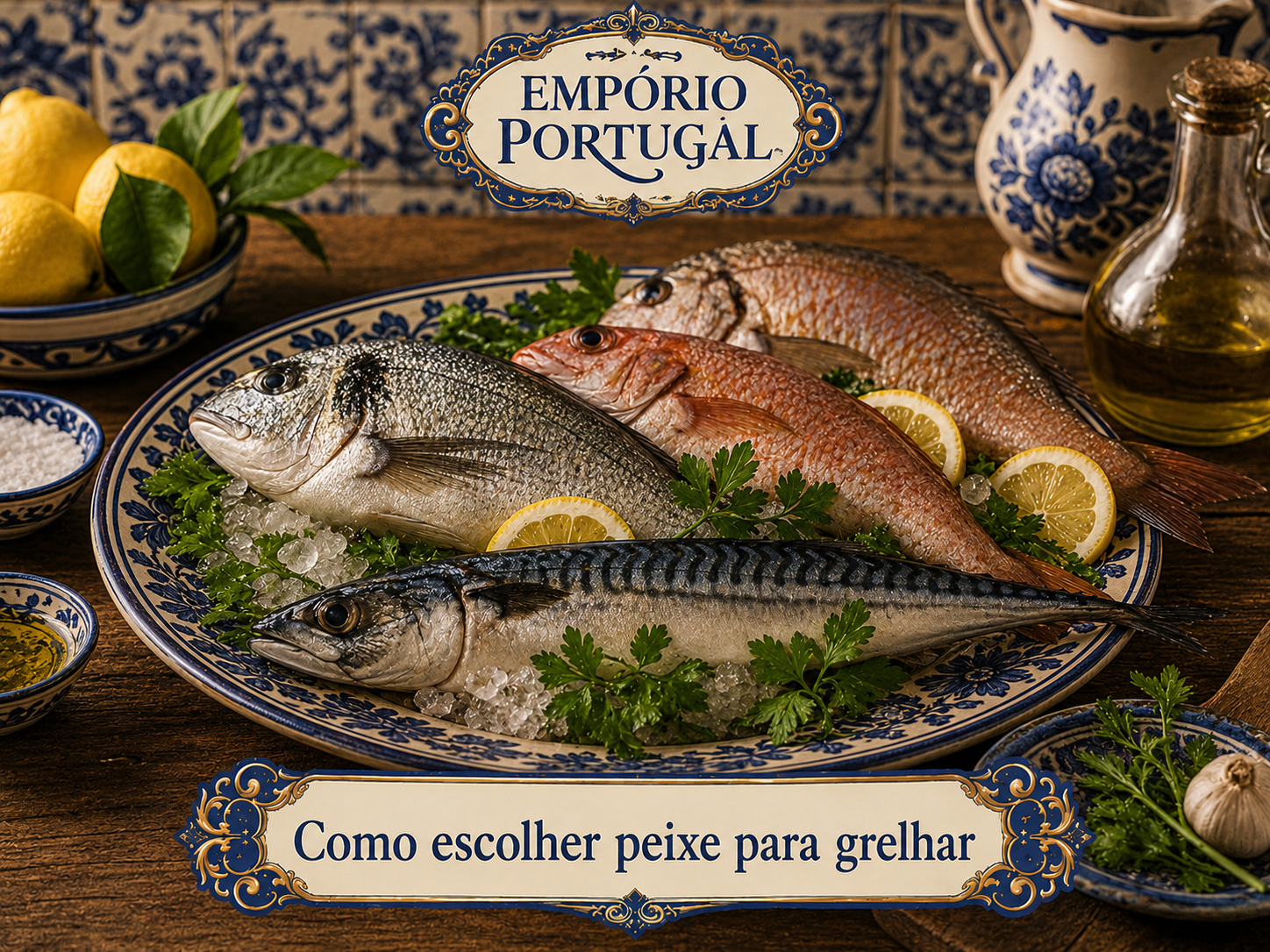 Foto do guia Como escolher peixe para grelhar - cozinha portuguesa tradicional