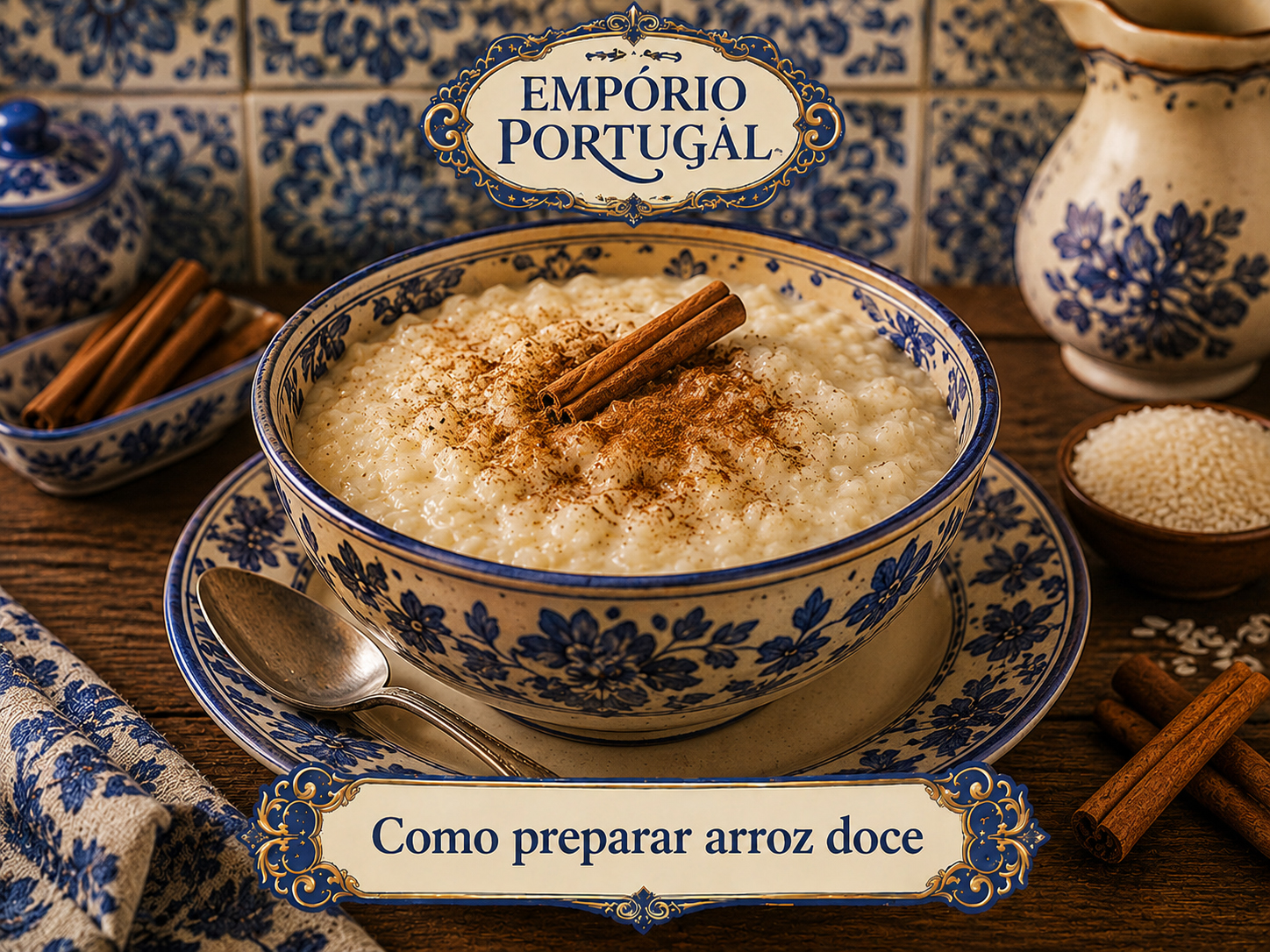 Foto do guia Como preparar arroz doce - cozinha portuguesa tradicional