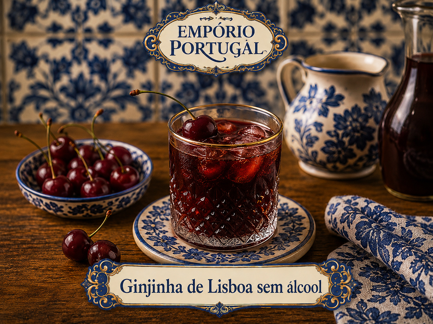 Cafés, chás e bebidas — curadoria editorial Empório Portugal