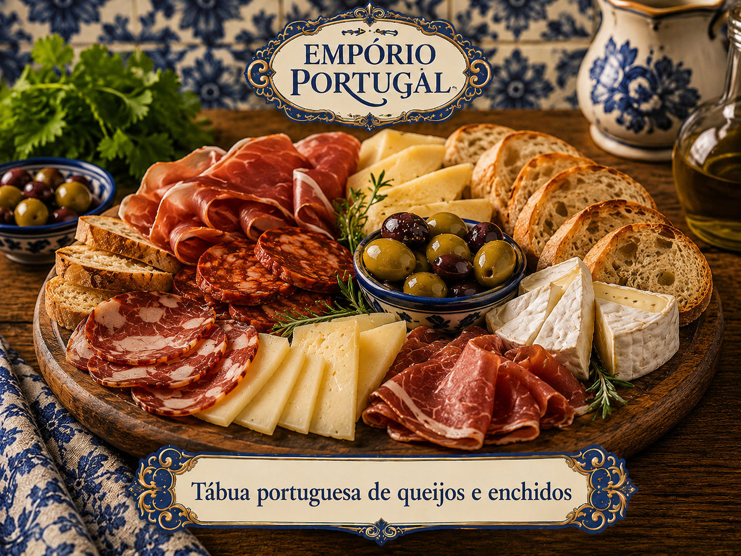 Enchidos e charcutaria — curadoria editorial Empório Portugal