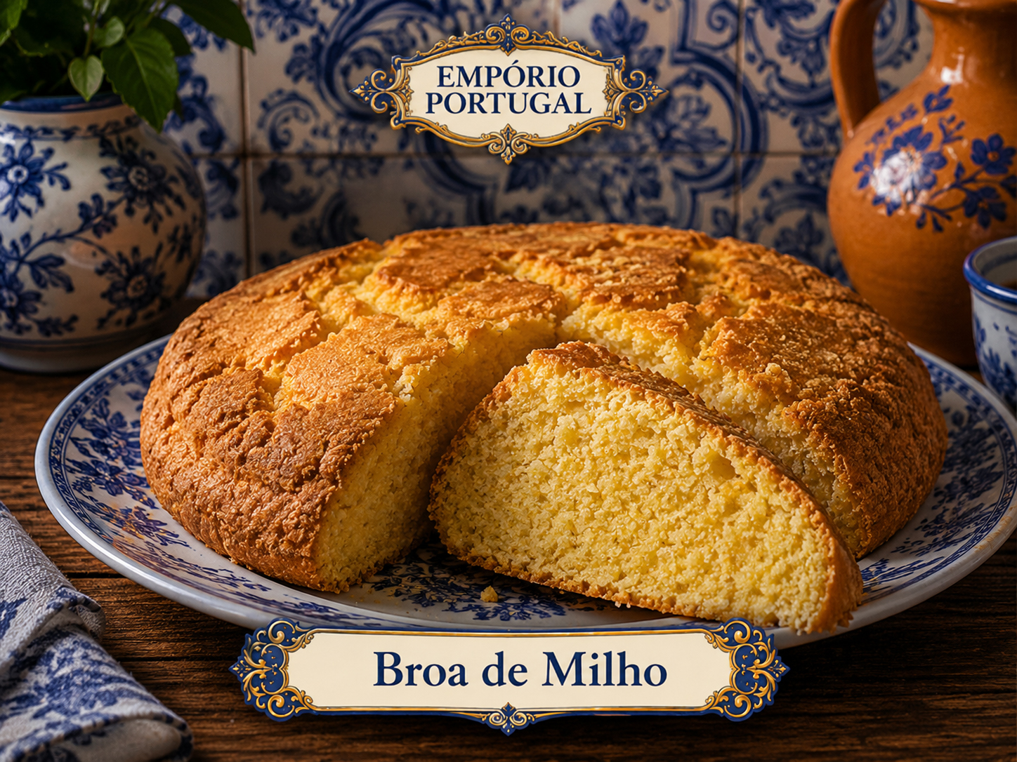 Pães, broas e mercearia — curadoria editorial Empório Portugal