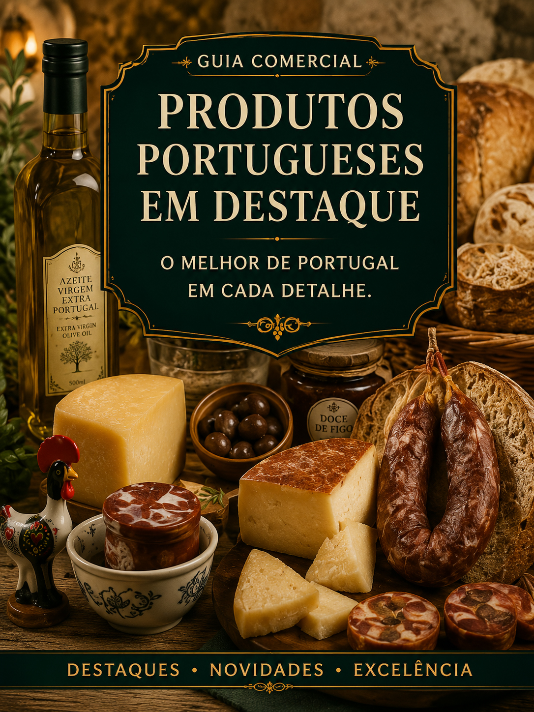 Presentes e cestas portuguesas — curadoria editorial Empório Portugal