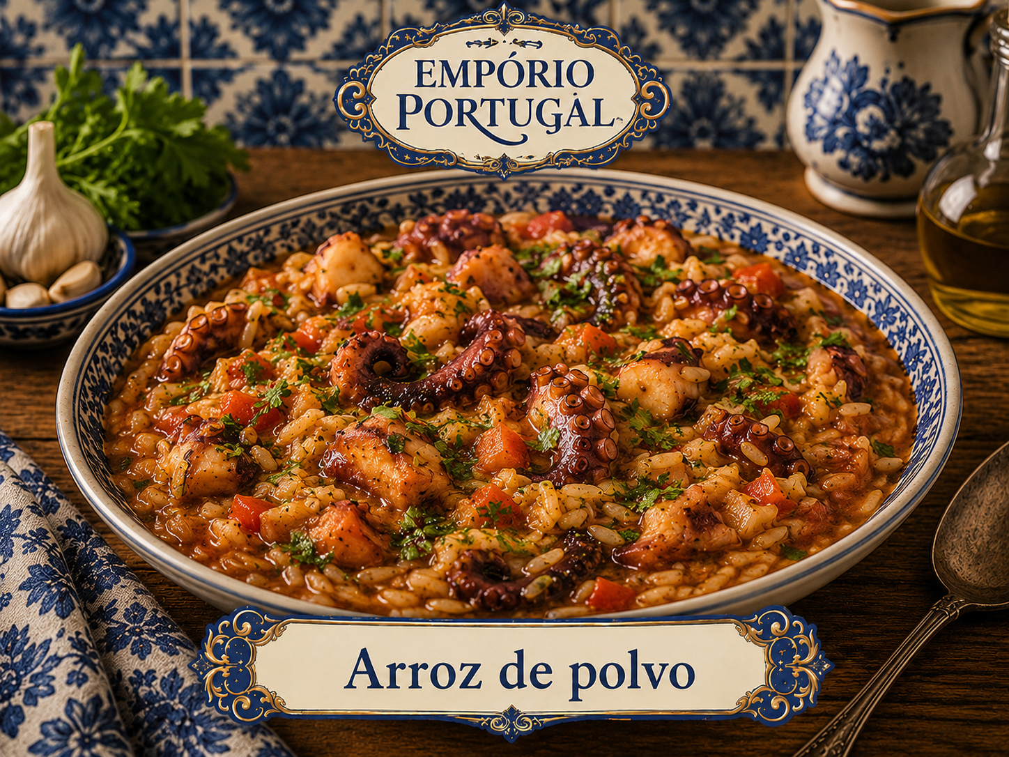 Foto de Arroz de polvo - receita portuguesa tradicional