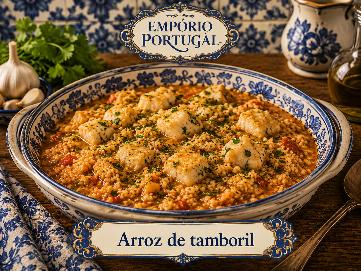 Foto de Arroz de tamboril - receita portuguesa tradicional
