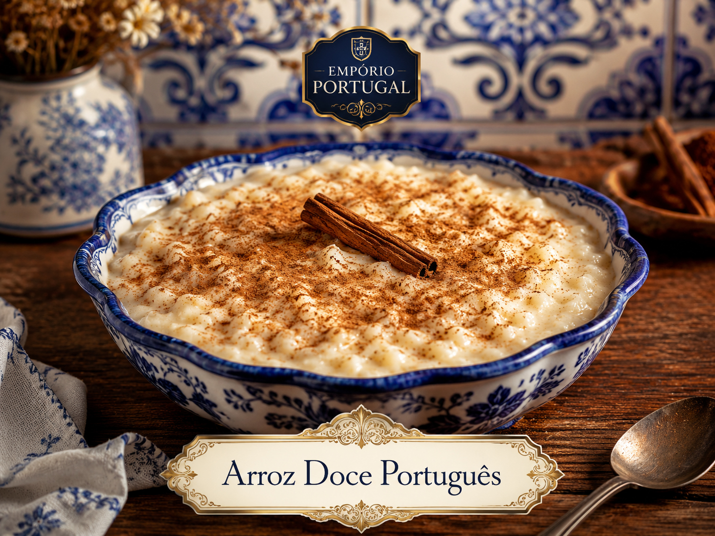 Foto de Arroz doce português - doce portugues tradicional
