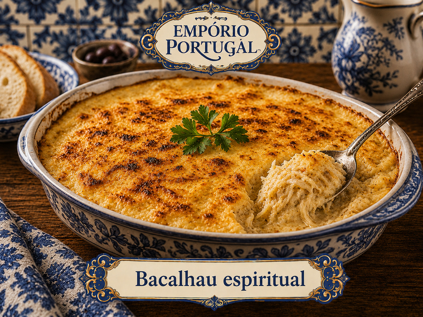 Foto de Bacalhau espiritual - receita portuguesa tradicional