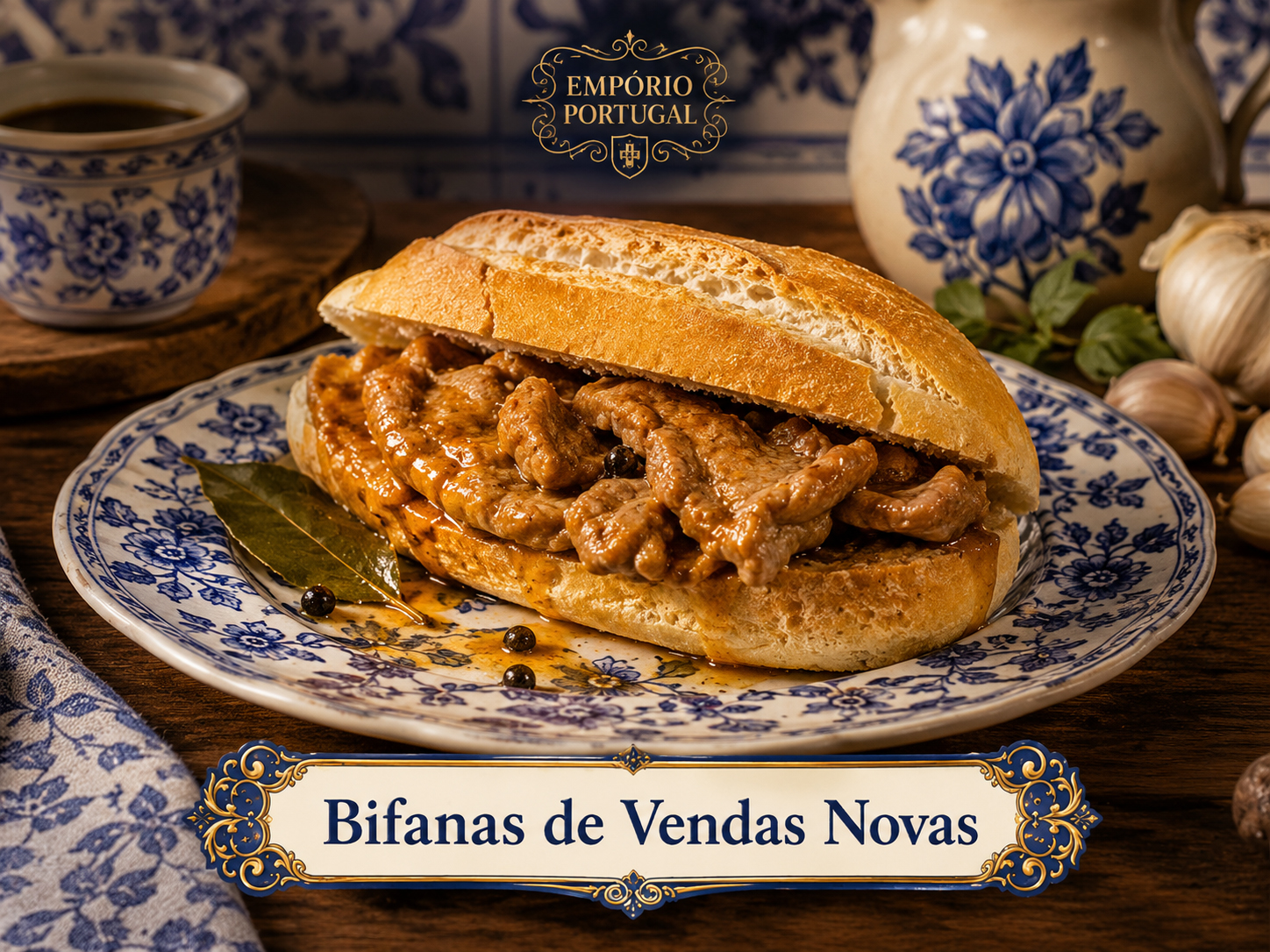 Foto de Bifanas de Vendas Novas - receita portuguesa tradicional
