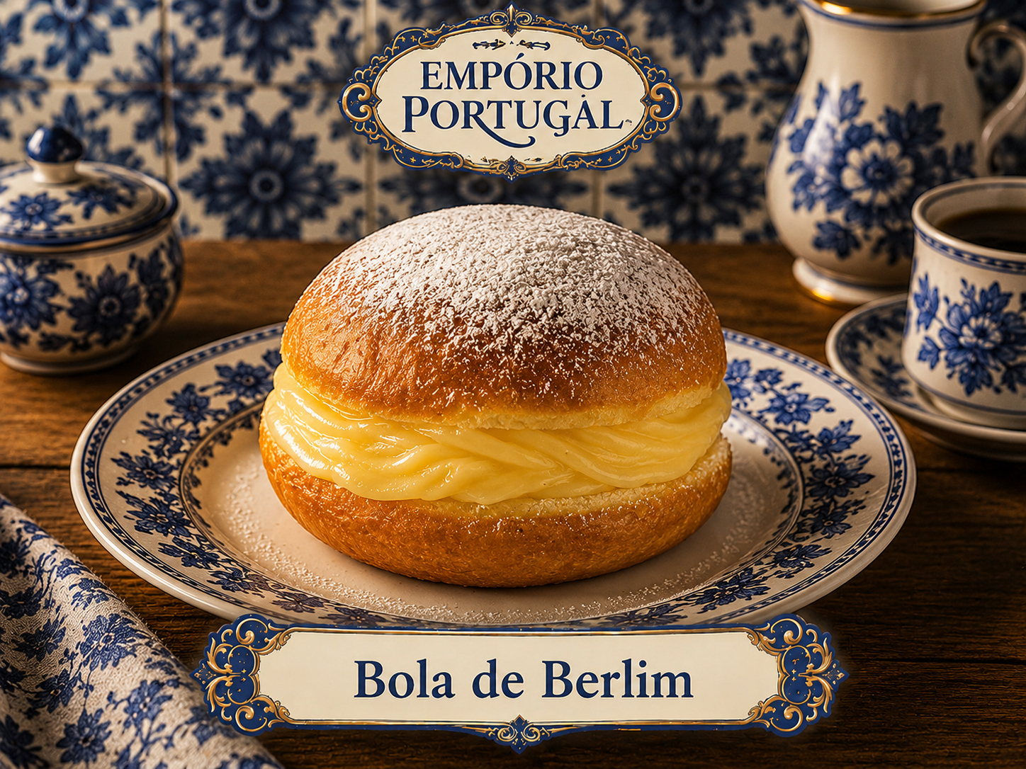 Foto de Bola de Berlim - doce portugues tradicional