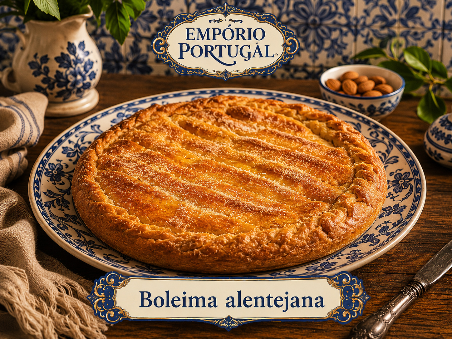 Foto de Boleima alentejana - doce portugues tradicional