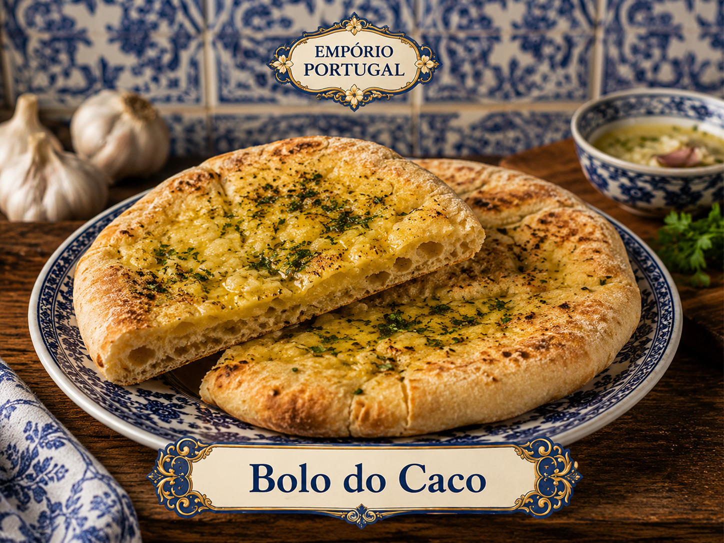 Foto de Bolo do caco - doce portugues tradicional