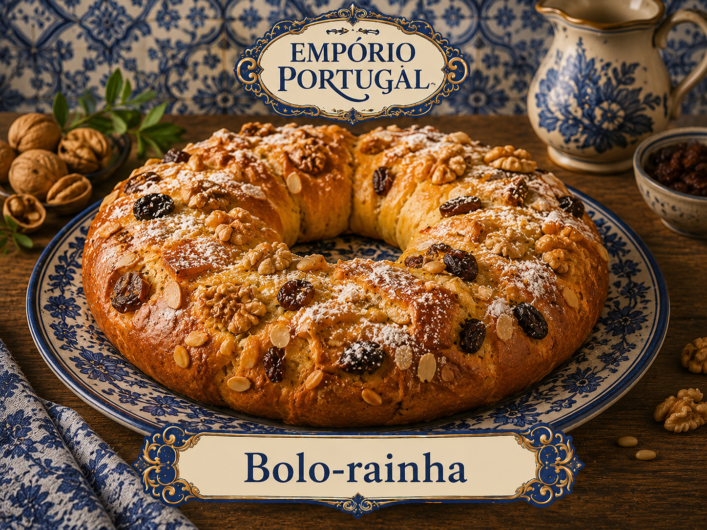 Foto de Bolo-rainha - doce portugues tradicional