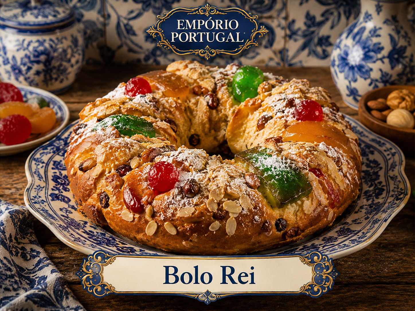 Foto de Bolo-rei - doce portugues tradicional