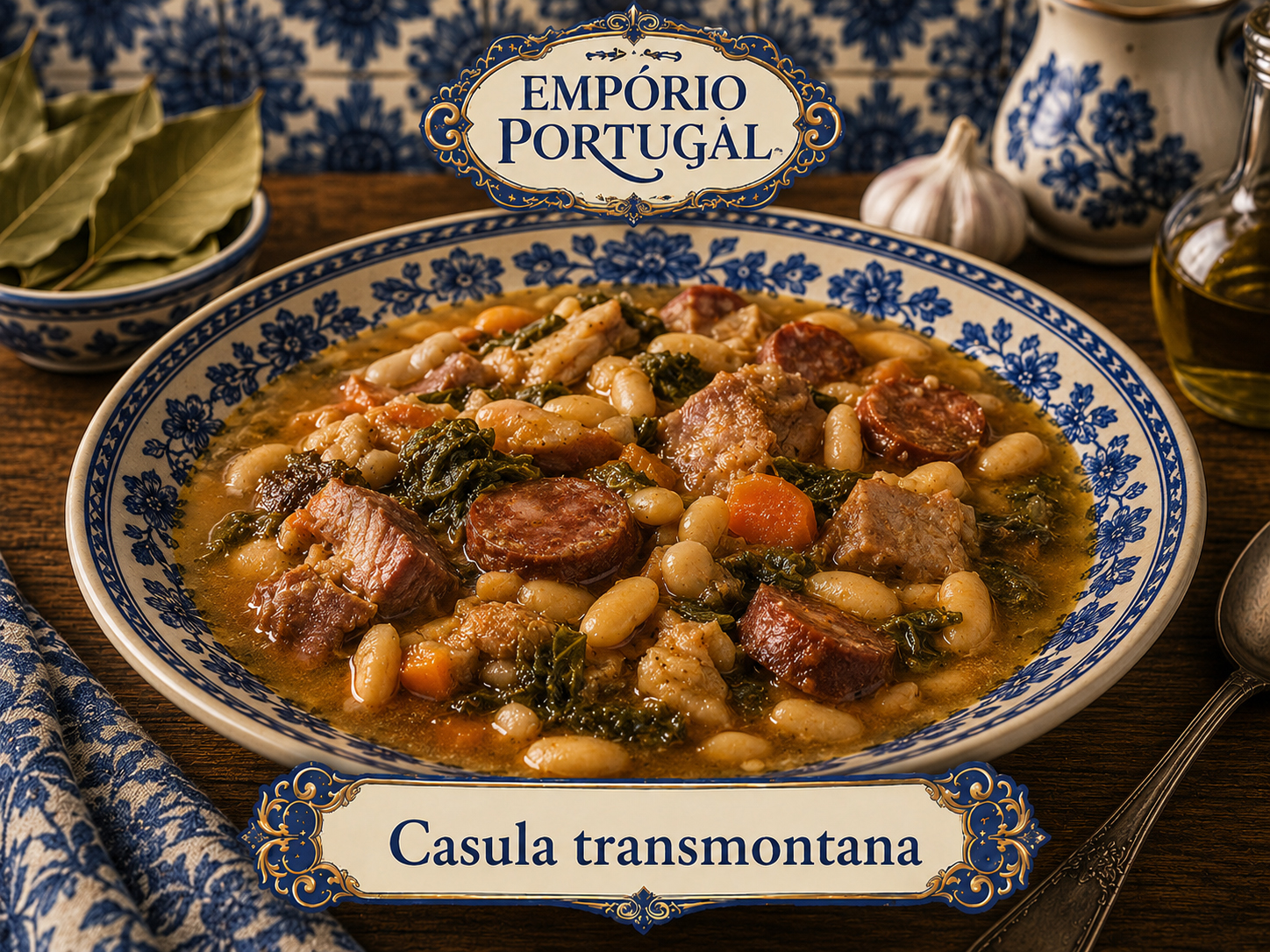 Foto de Casúla transmontana - receita portuguesa tradicional