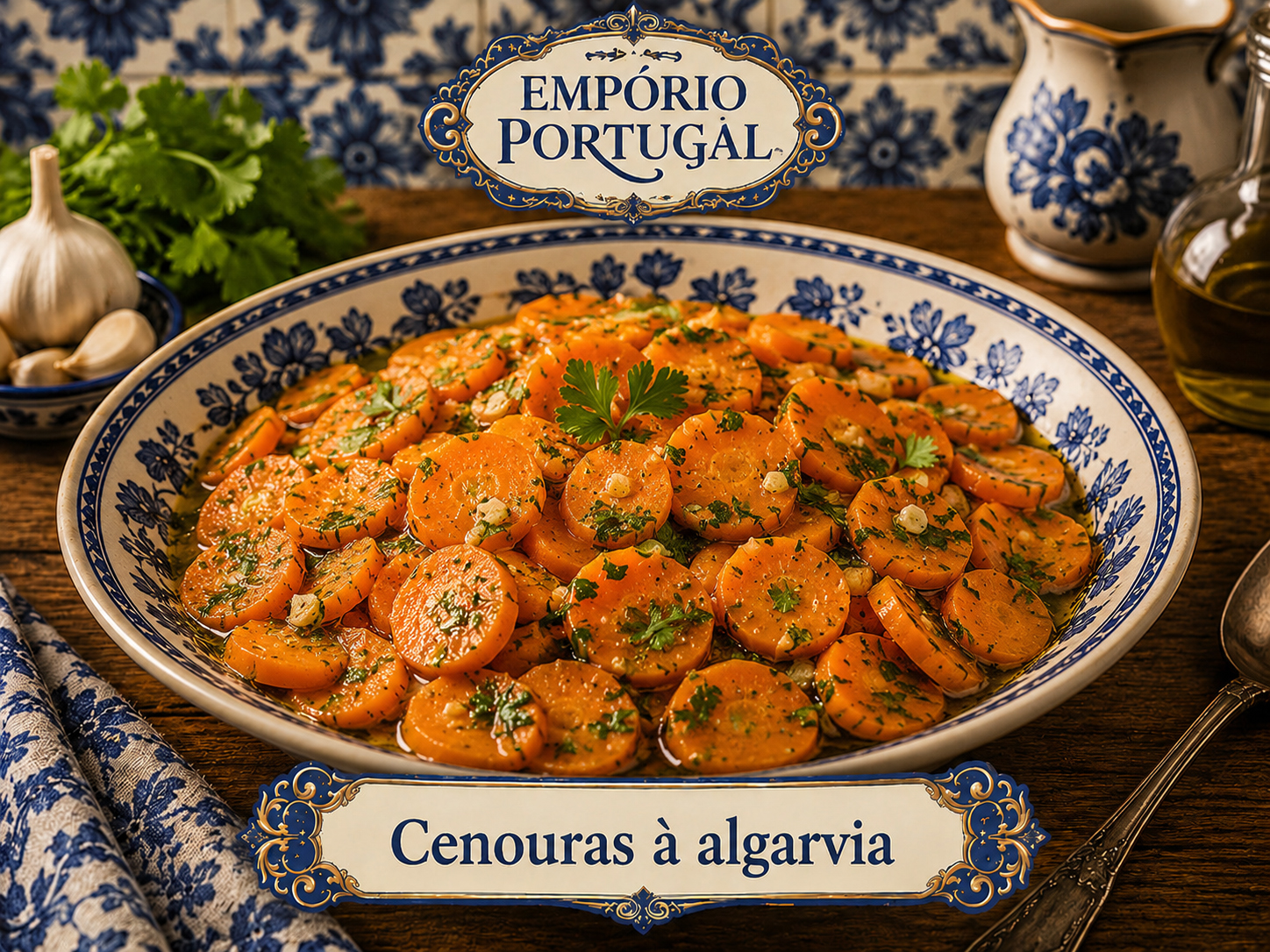 Foto de Cenouras à algarvia - receita portuguesa tradicional