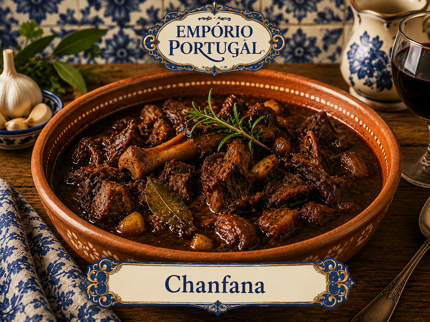 Foto de Chanfana - receita portuguesa tradicional