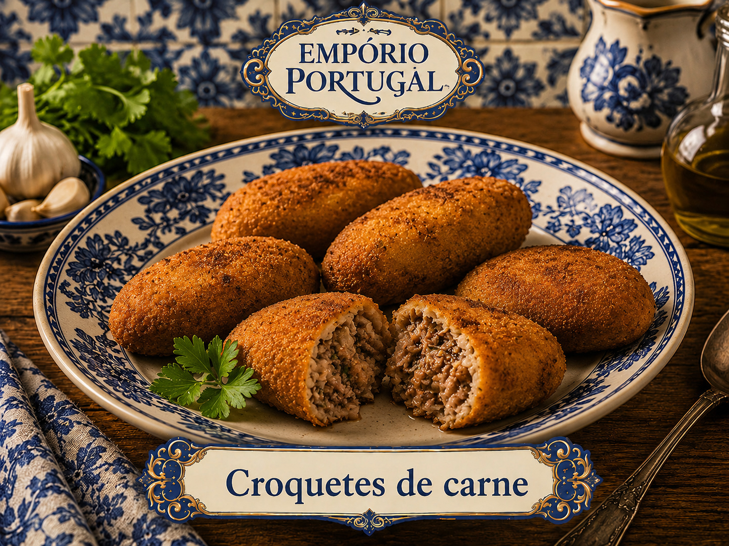 Foto de Croquetes de carne - receita portuguesa tradicional