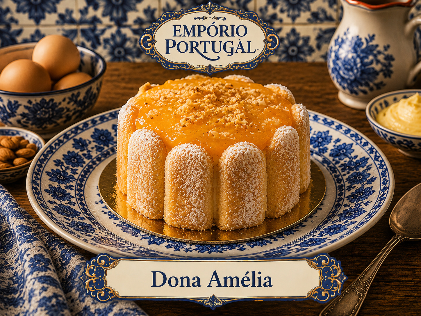 Foto de Dona Amélia - doce portugues tradicional