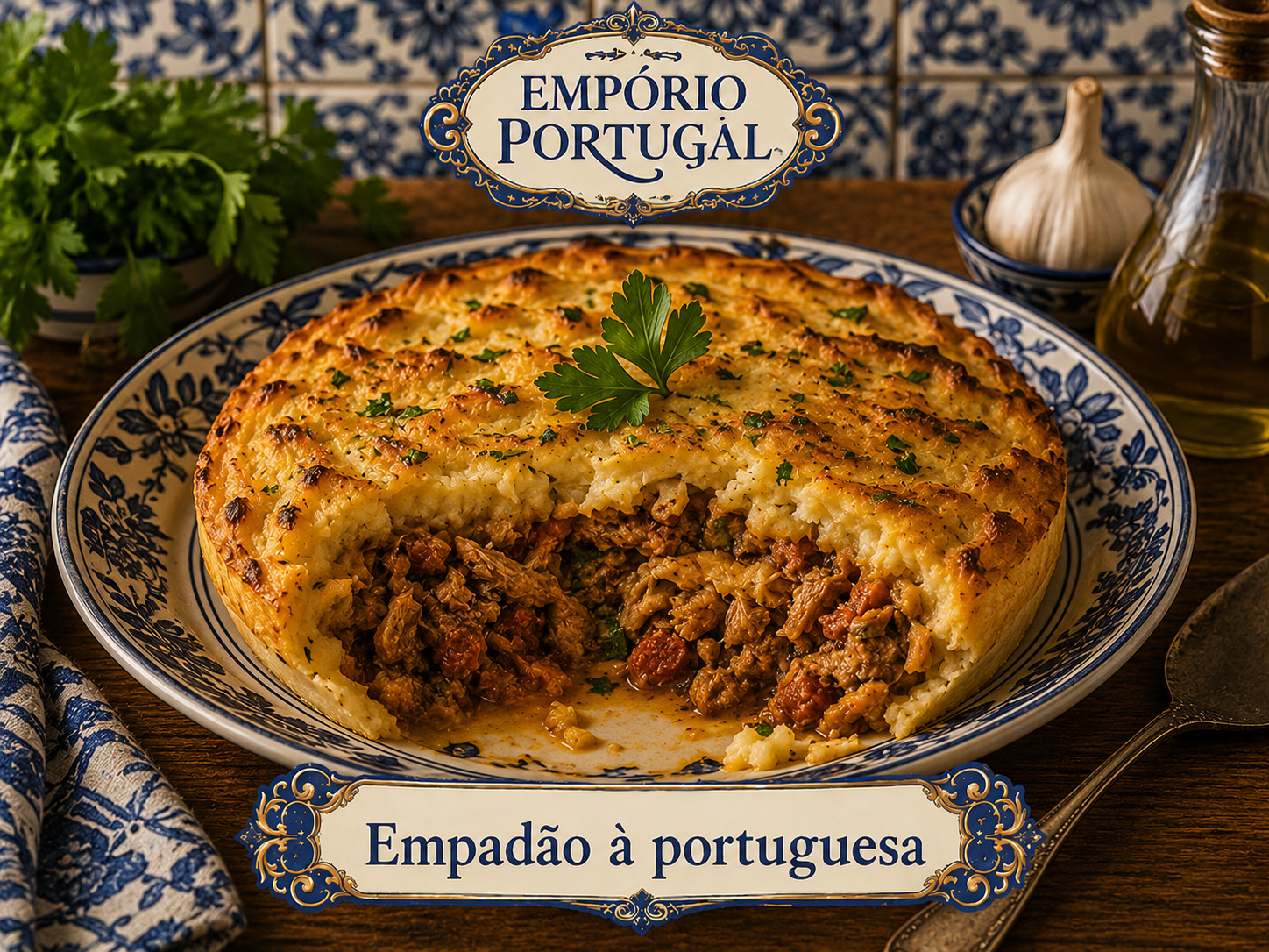 Foto de Empadão à portuguesa - receita portuguesa tradicional