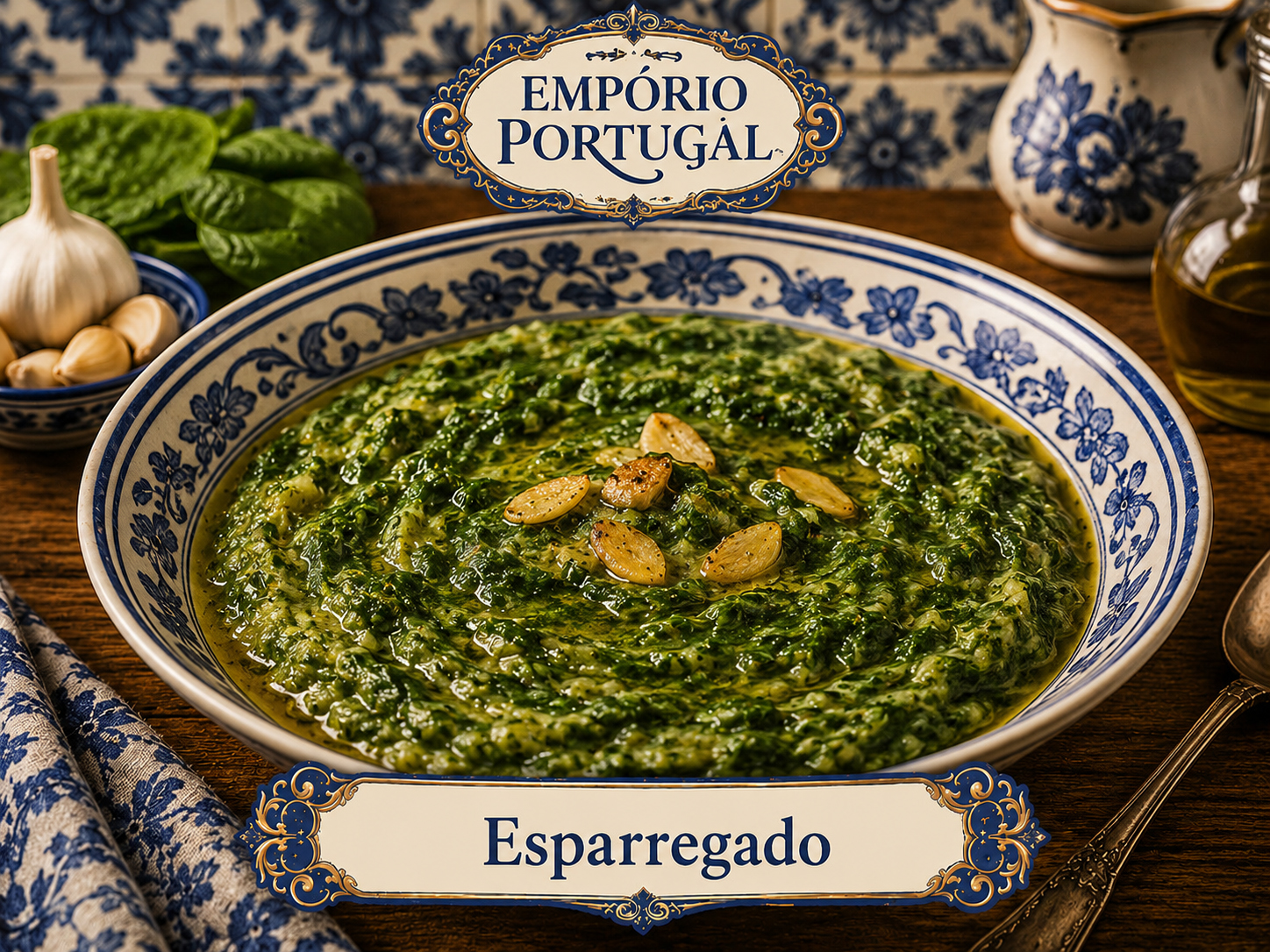 Foto de Esparregado - receita portuguesa tradicional