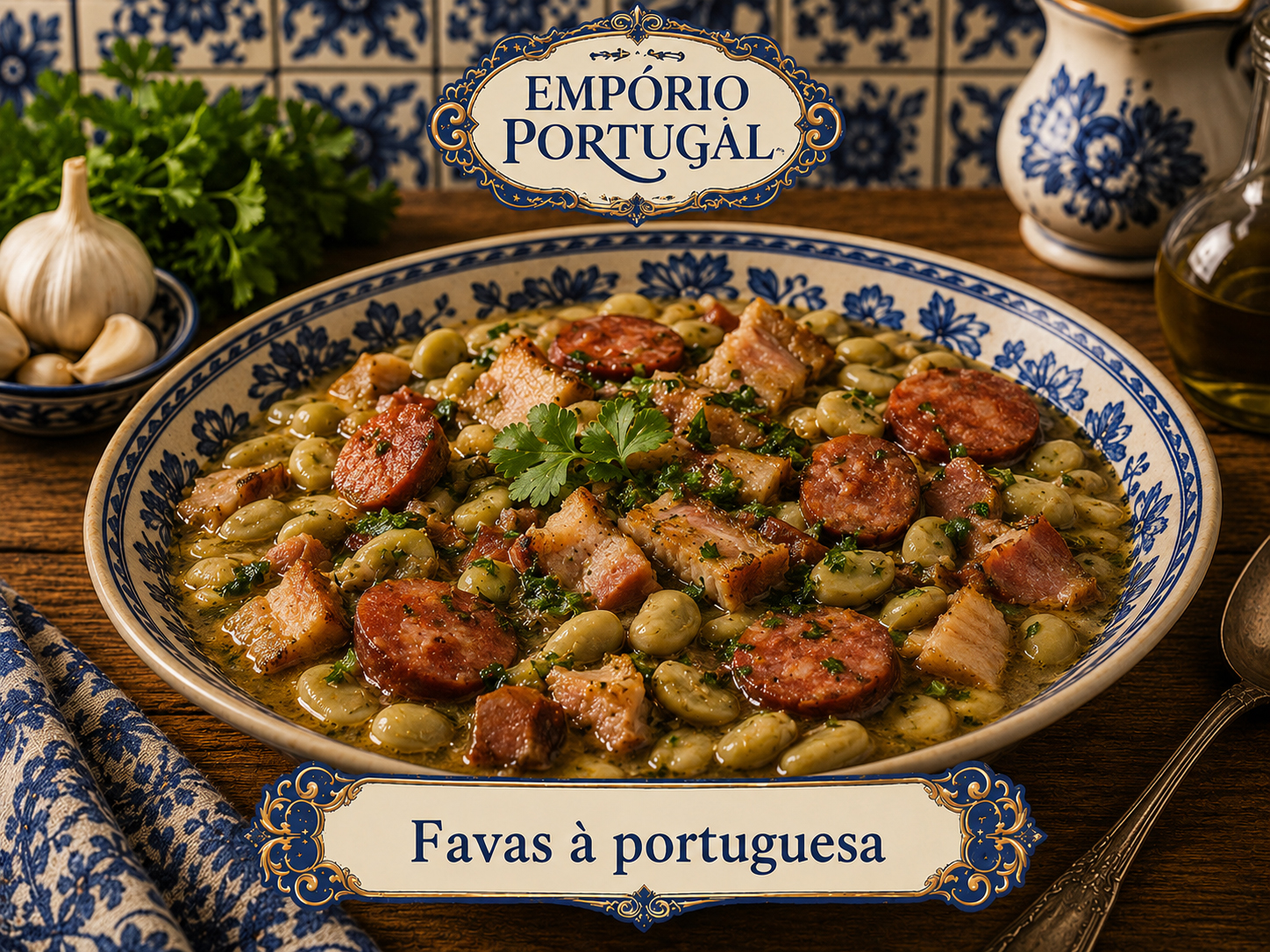 Foto de Favas à portuguesa - receita portuguesa tradicional