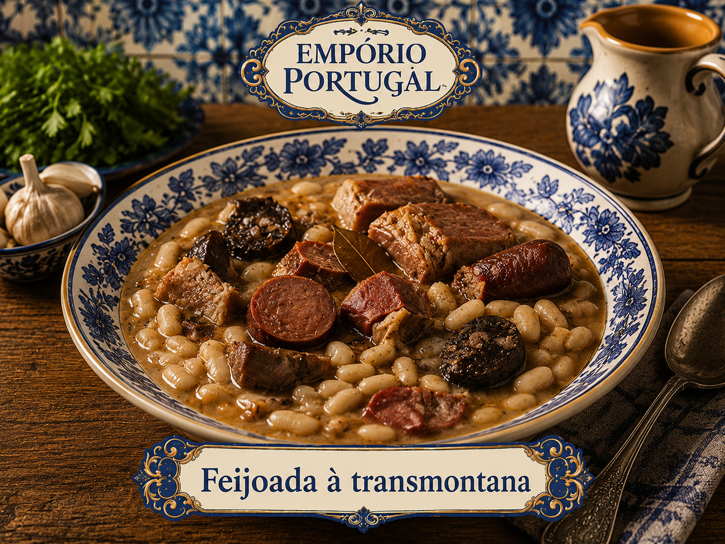 Foto de Feijoada à transmontana - receita portuguesa tradicional