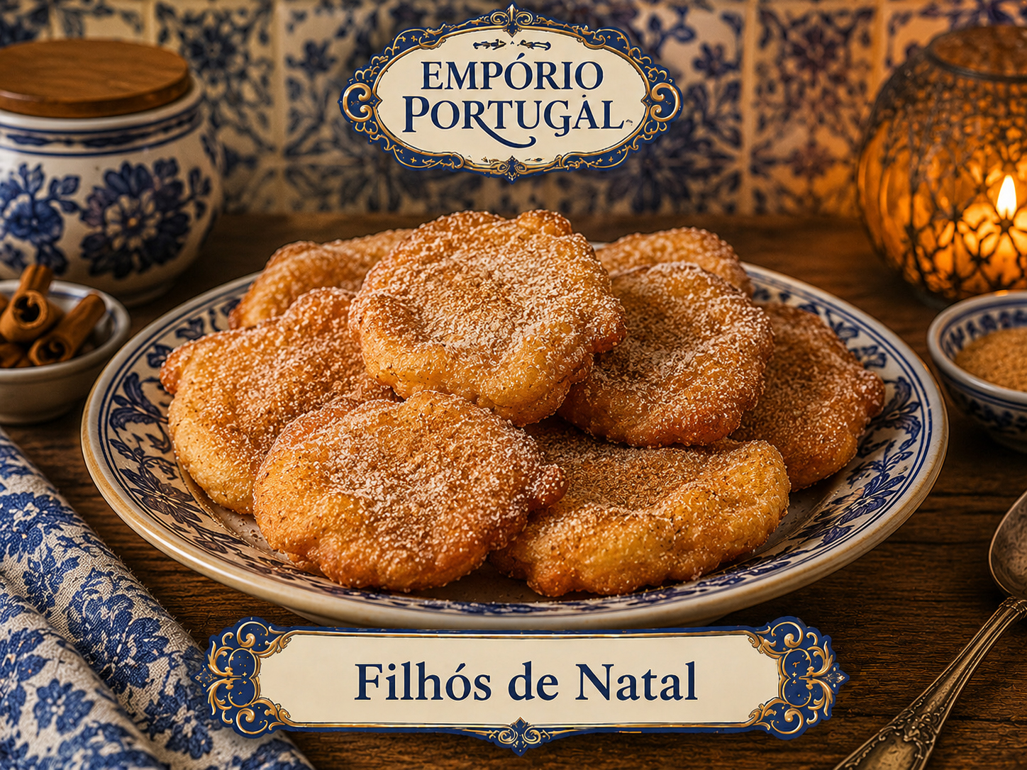 Foto de Filhós de Natal - doce portugues tradicional