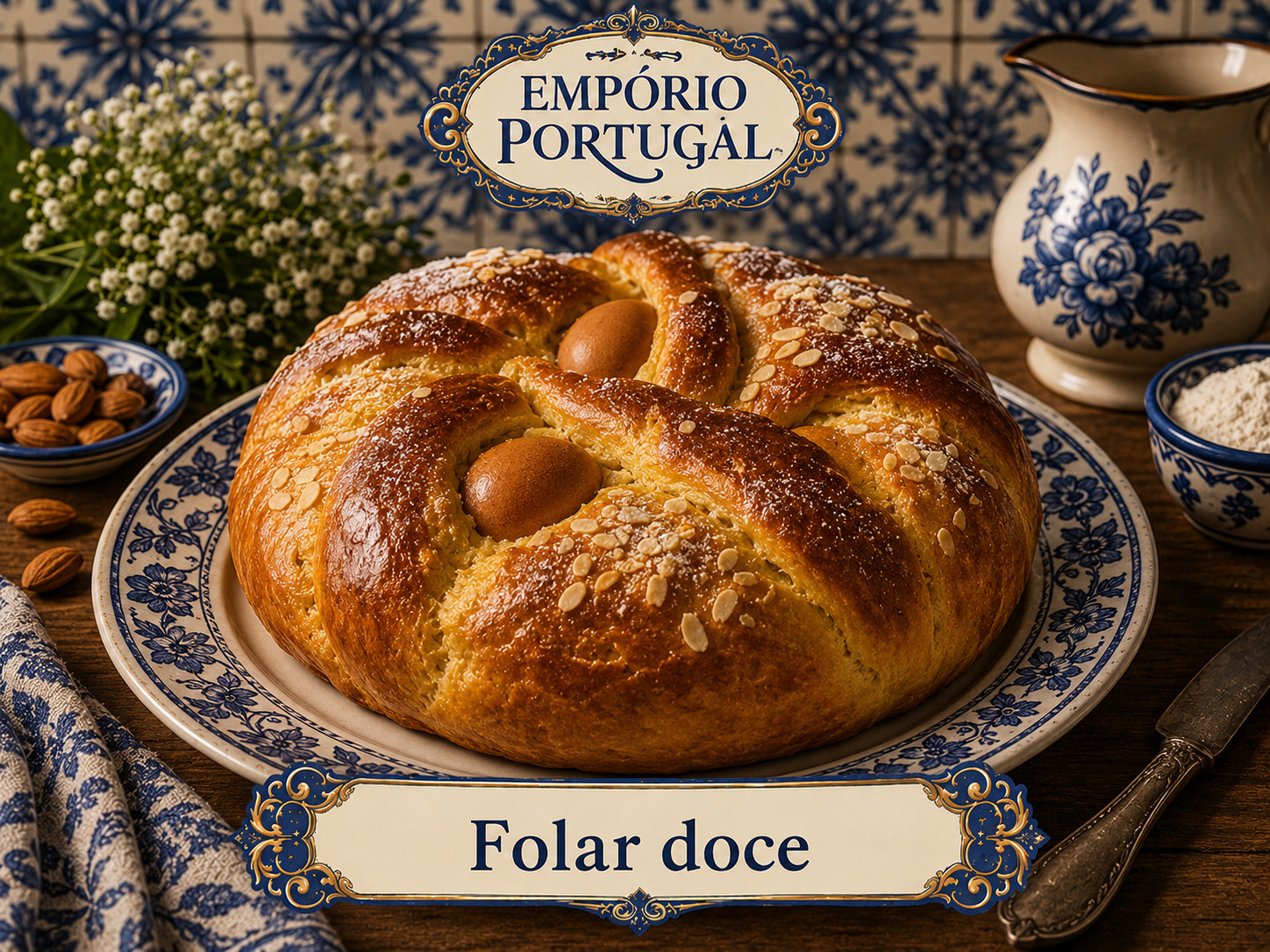Foto de Folar doce - doce portugues tradicional