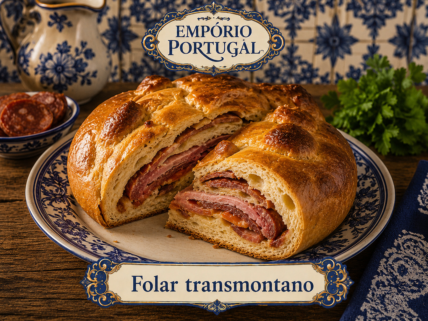 Foto de Folar transmontano - receita portuguesa tradicional