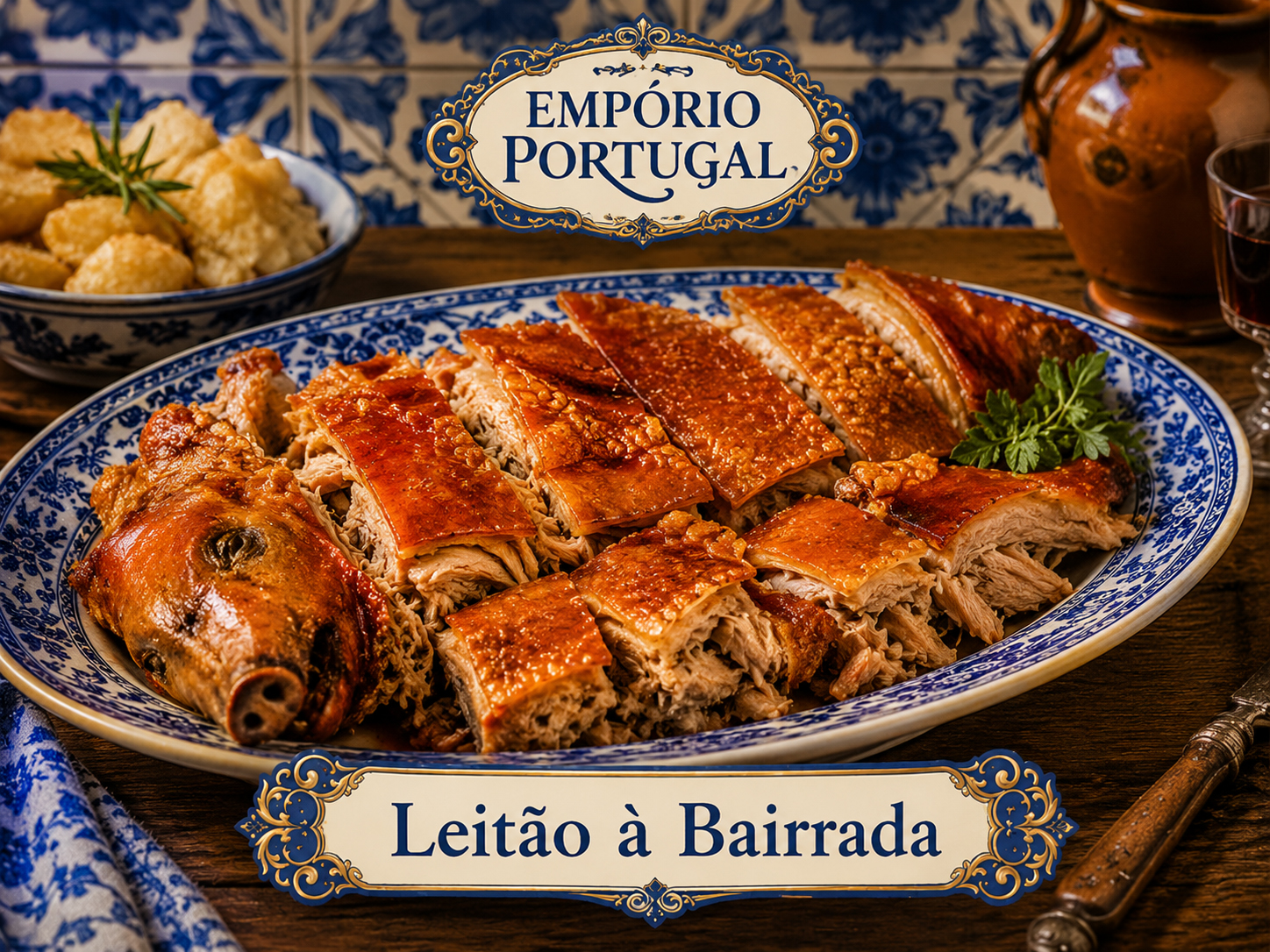 Foto de Leitão à Bairrada - receita portuguesa tradicional