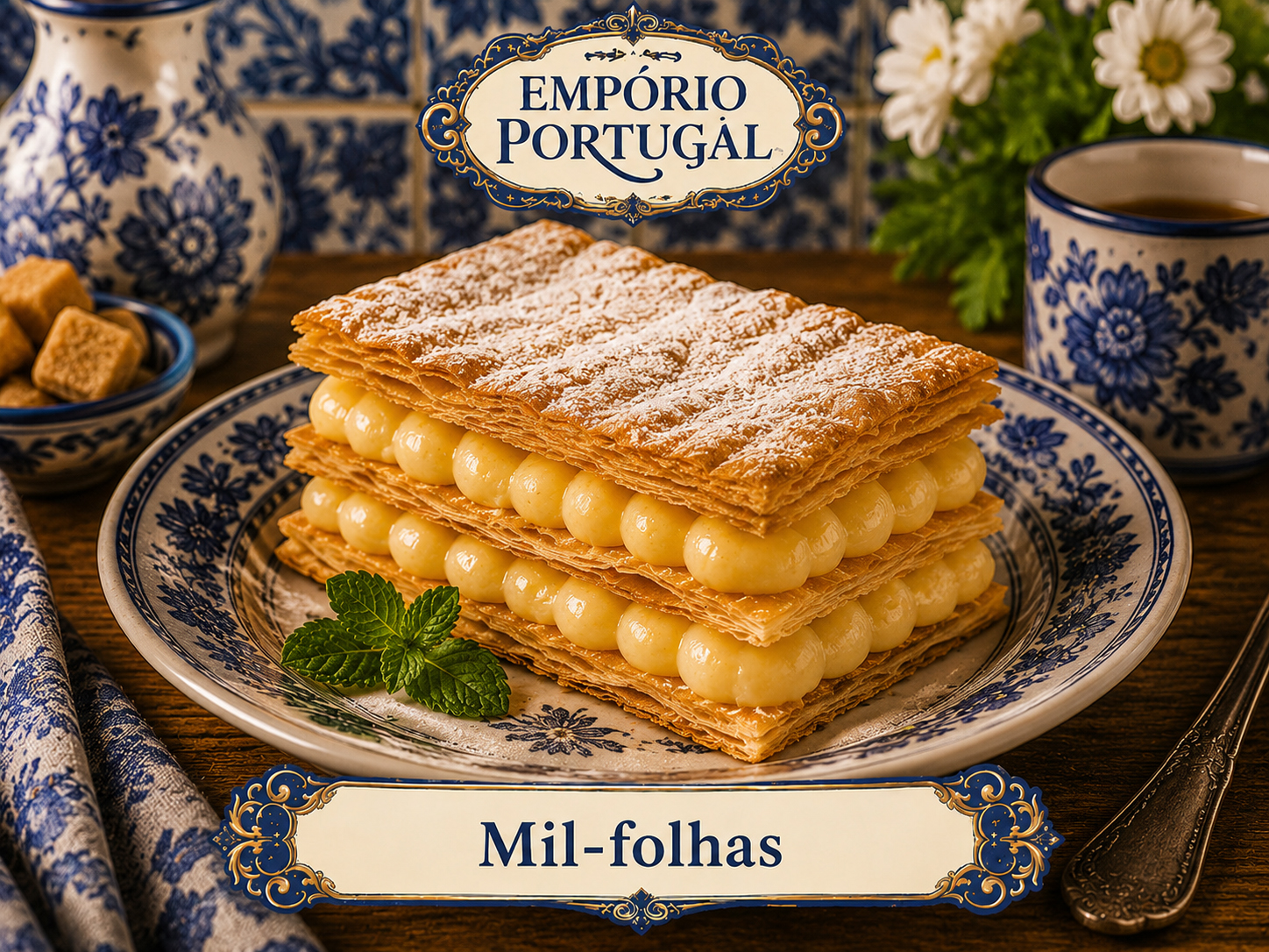 Foto de Mil-folhas - doce portugues tradicional