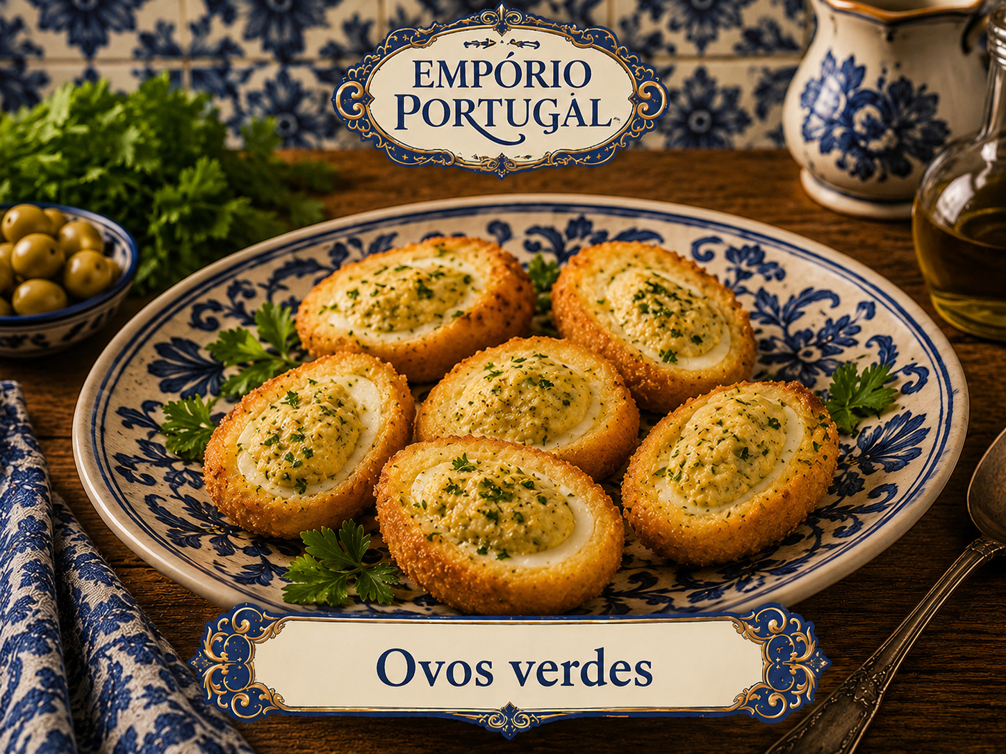 Foto de Ovos verdes - receita portuguesa tradicional