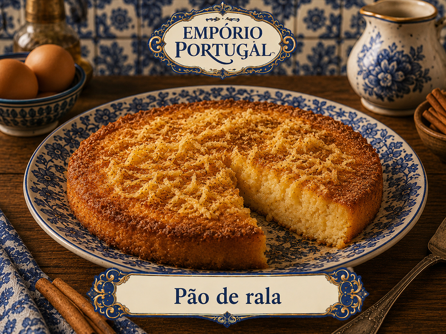 Foto de Pão de rala - doce portugues tradicional