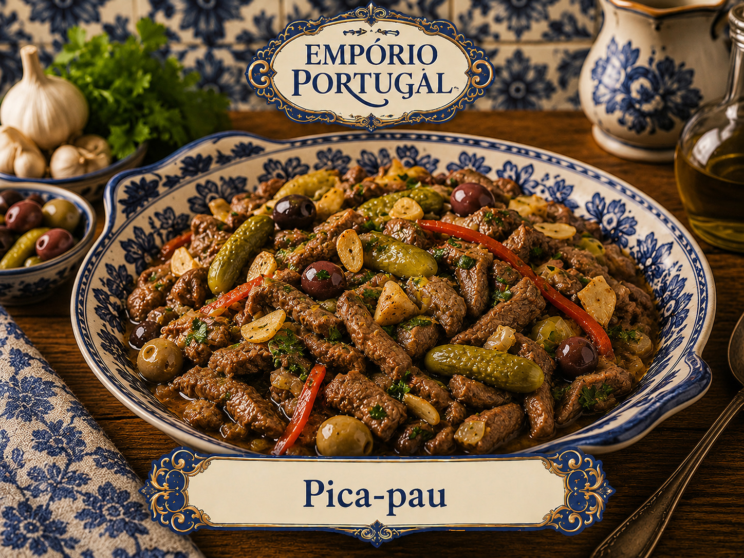 Foto de Pica-pau - receita portuguesa tradicional