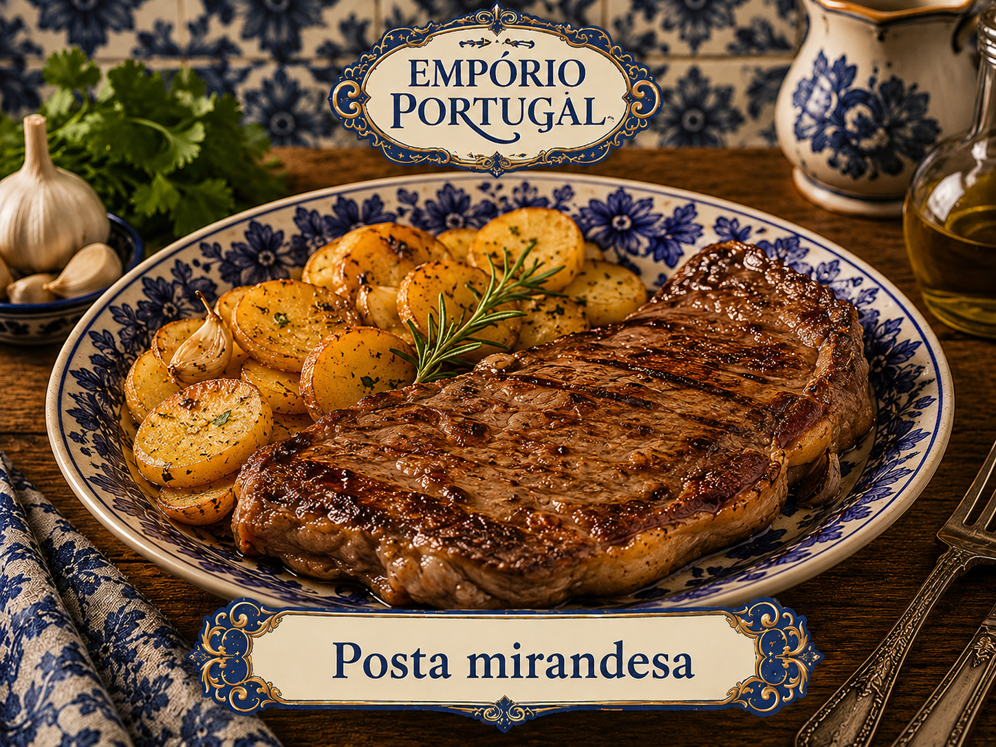 Foto de Posta mirandesa - receita portuguesa tradicional