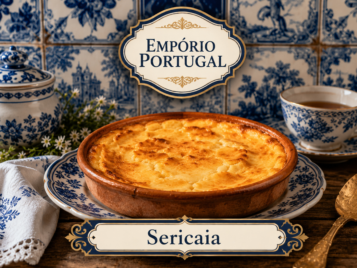 Foto de Sericaia - doce portugues tradicional