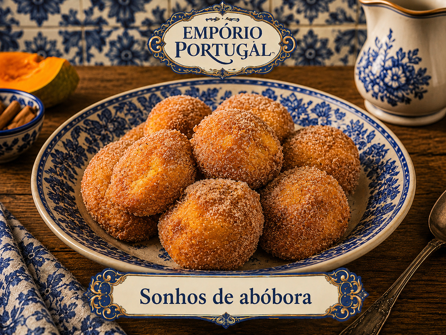 Foto de Sonhos de abóbora - doce portugues tradicional