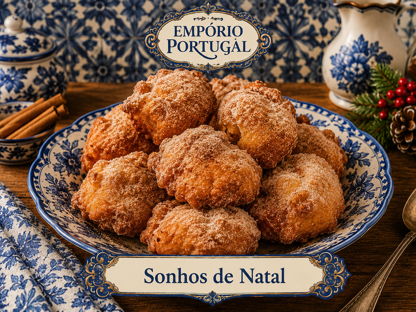 Foto de Sonhos de Natal - doce portugues tradicional