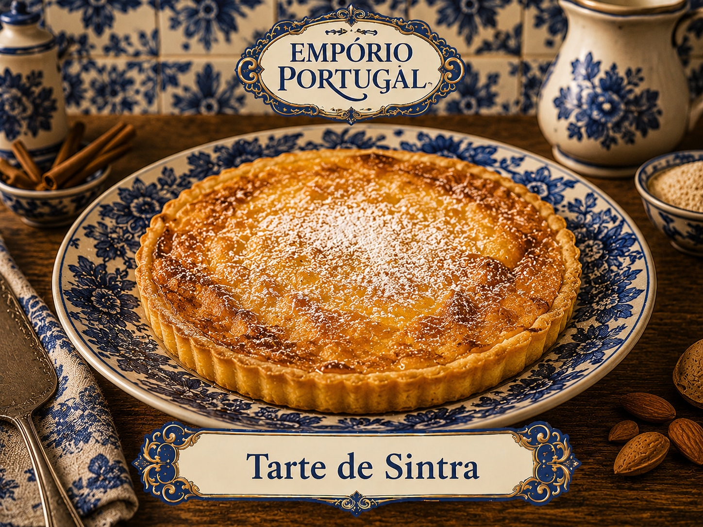 Foto de Tarte de Sintra - doce portugues tradicional