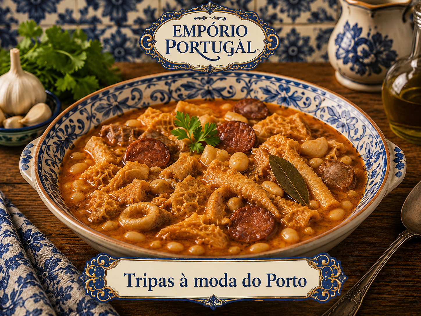 Foto de Tripas à moda do Porto - receita portuguesa tradicional