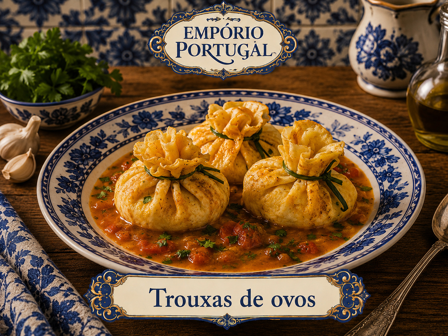 Foto de Trouxas de ovos - doce portugues tradicional